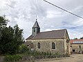 Vue de l'église de Lafolie