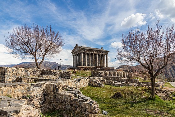 Temple of Garni. Garni, Kotayk Province, Armenia.