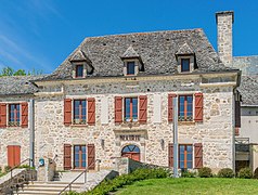 Southern facade of the Town hall of La Fouillade