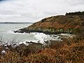 La corniche de Plestin-les-Grèves : les falaises entre Toull Kurun et Porz Mellec