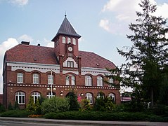 Lubniewice town hall, Lubusz Voivodeship (exterior)