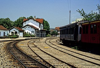 Estação de Vila Real, em 1996