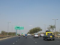 The Delhi-Gurgaon Expressway