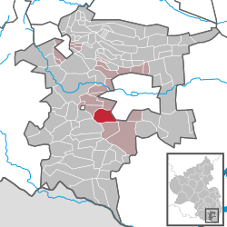 Göcklingen – Mappa