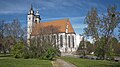 Sint-Johanneskerk in Maagdenburg, na brand herbouwd in 1207-1238