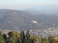 Blick zur Burg vom Oswaldiberg