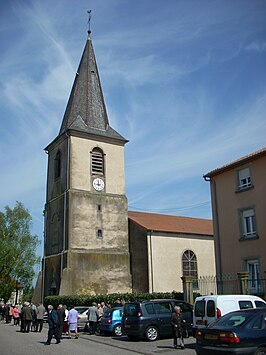 Kerk van Saint-Michel / St. Michael in Maizières-lès-Vic / Machern bei Wich