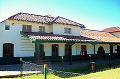 Estación de Valle Hermoso, museo y centro cultural (fue trasladado). Desde el 9 de agosto de 2021 es una de las cabeceras del servicio del Tren de las Sierras.