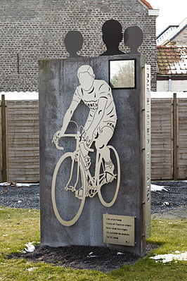 Monument Frans De Mulder in Machelen-aan-de-Leie