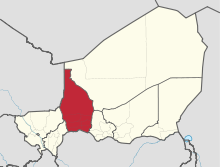 Vị trí ở Niger