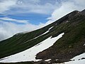 乗鞍岳での山スキー