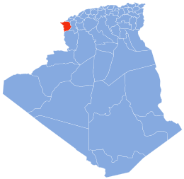 Provincia di Tlemcen – Localizzazione