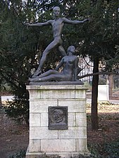 Heinrich-Heine-Denkmal, 1913, in Frankfurt am Main