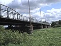 Iron bridge in village Znamensk in Olast Kaliningrad