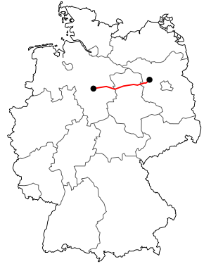 Verlauf der B 188