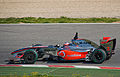 Kovalainen testing at Barcelona, March