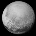 Pluto fotograferad av New Horizons (12 juli 2015).