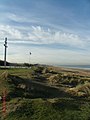 Site de Juno Beach avec la croix de Lorraine