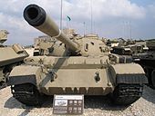 Тиран 4 - трофейный модифицированный советский Т-54