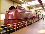 Expressånglokomotiv littera DR D5, tillverkat 1935 i Nürnbergs transportmuseum