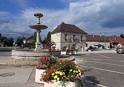 Skyline of Andelot-en-Montagne