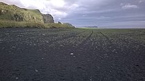 Montanyes i platja de Hjörleifshöfði