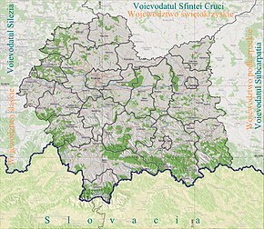 Kalwaria Zebrzydowska se află în Voievodatul Polonia Mică