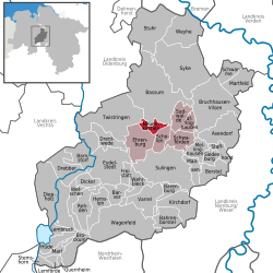 Neuenkirchen – Mappa