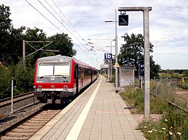 Station Bennemühlen in de tijd van DB Regio (2007)