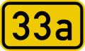 File:Bundesstraße 33a number.svg