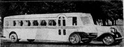 Aufliegerbus um 1940 (Deutschland)