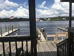 View of a river in Gibsonton