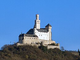 Marksburg en Braubach