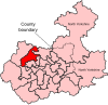 A large constituency in the south of the county.