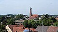 Stadtansicht mit Stadtpfarrkirche Mariä Himmelfahrt