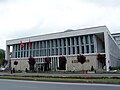 Istanbul Metropolitan Municipality City Hall was designed in 1953 by Nevzat Erol.