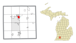 Location within Kalamazoo County