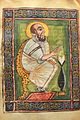 Image 60An Ethiopian illuminated Evangelist portrait of Mark the Evangelist, from the Ethiopian Garima Gospels, 6th century AD, Kingdom of Aksum (from History of painting)