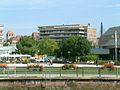 Pforzheim - Waisenhaus Meydanı ve Yeni Belediye Konağı