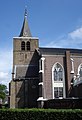 Zijaangezicht Oude Kerk