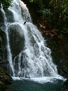 Air terjun dekat Brienzersee, Swiss