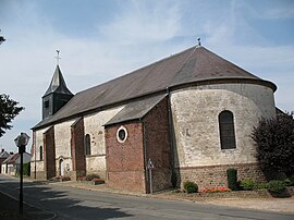 The church in Rubempré