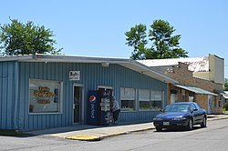 Commercial buildings on Mahoning Street