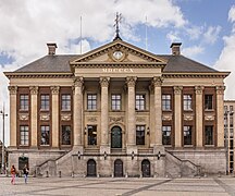 Stadhuis van Groningen Frontage. (east north east side)