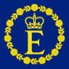 Personal Flag of Queen Elizabeth II (crown)