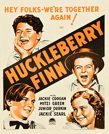 Description de l'image Huckleberry-Finn-1931-Window-Card.jpg.