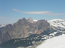 Vue du mont Cayley.