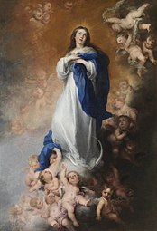 L’Immaculée Conception des Vénérables (1678), Madrid, musée du Prado.