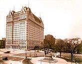 Das Hotel nach seiner Eröffnung (Aufnahme um 1908)