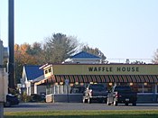 A Waffle House restaurant in Hagerstown, Maryland